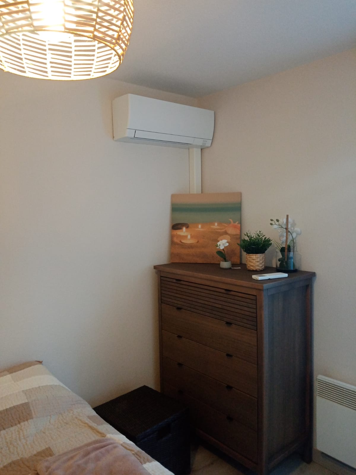 Installation de climatisation dans une maison